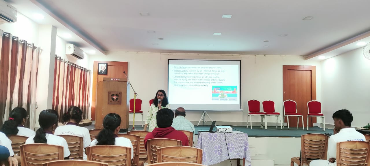 workshop on sports injuries